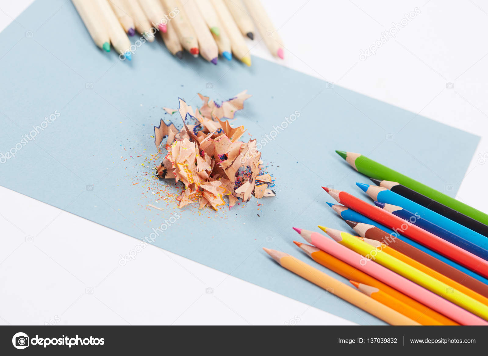 Sharpening colored pencils Stock Photo by ©Dismay25 137039832