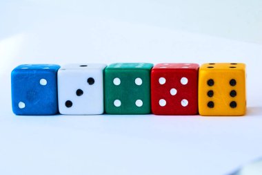 renkli poker dice
