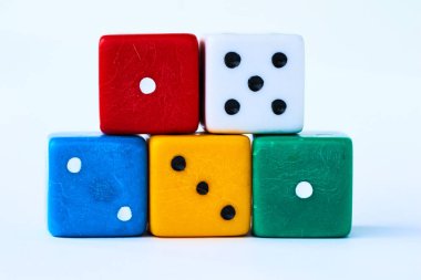 renkli poker dice