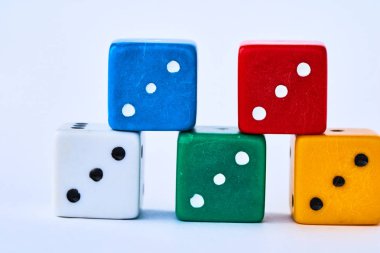 renkli poker dice