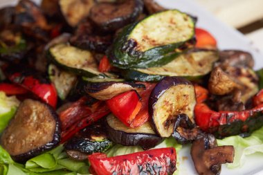 lezzetli lezzetli sebze ızgara