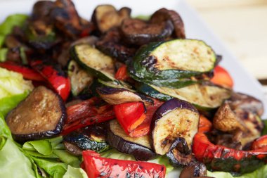 lezzetli lezzetli sebze ızgara