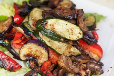 lezzetli lezzetli sebze ızgara