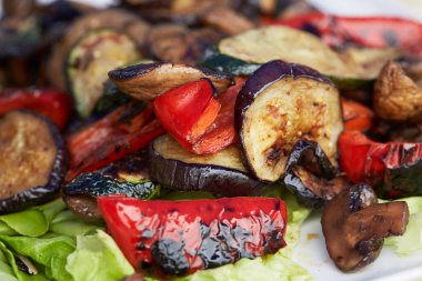 lezzetli lezzetli sebze ızgara