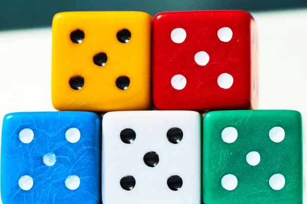 renkli poker dice