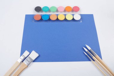 farklı Boya fırçaları