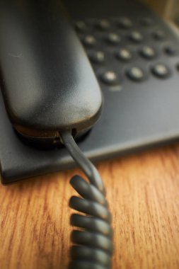 sabit telefon yakın çekim