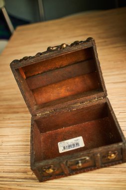 Vintage göğüs yakın çekim