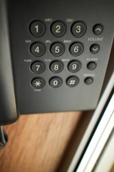 Landline phone close up — Stock Photo, Image