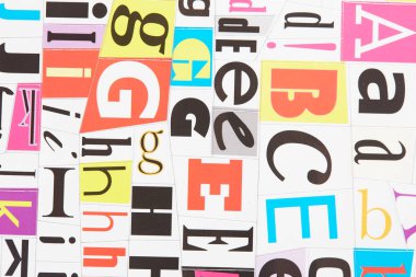 gazete kupürleri gelen mektuplar