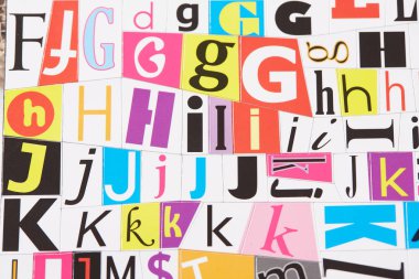 gazete kupürleri gelen mektuplar