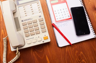 sabit telefon yakın çekim