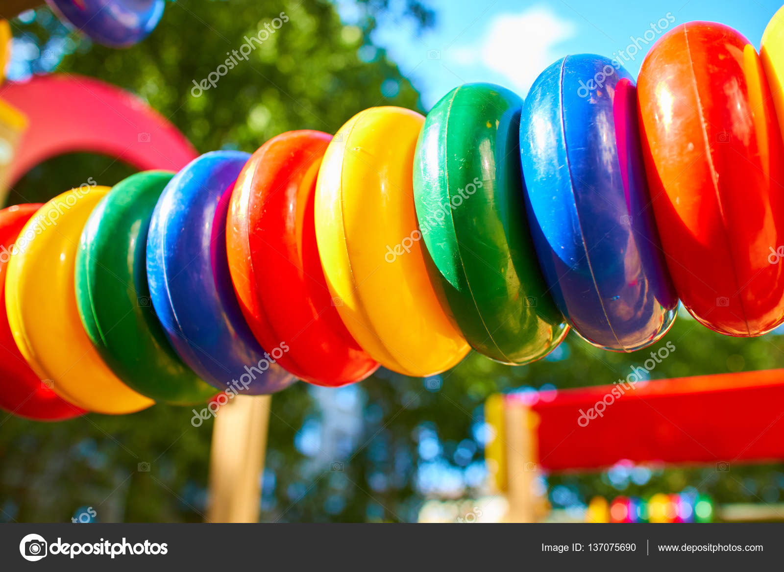 Abacus on the playground colorful Stock Photo by ©Dismay25 137075690