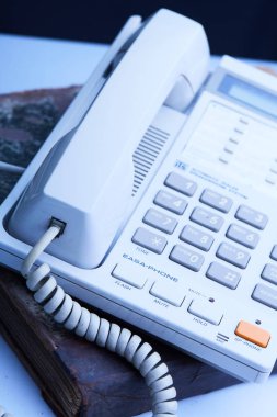 sabit telefon yakın çekim
