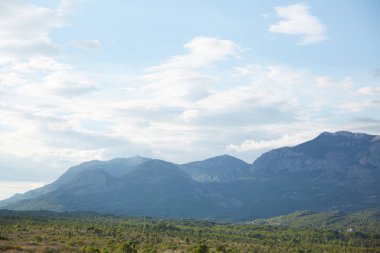 Karadağ'daki güzel dağ manzarası