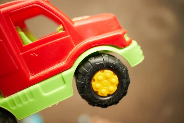 Toy truck close-up — Stock Photo, Image
