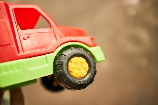 Toy truck close-up — Stock Photo, Image