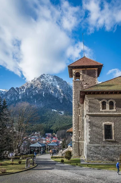 Cantacuzino Castle in Busteni Romania
