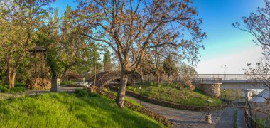 Küçük kare eski Odessa Ukrayna