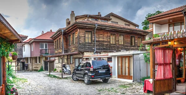 Streets of the old town of Nesebar, Bulgaria — Stock Photo, Image