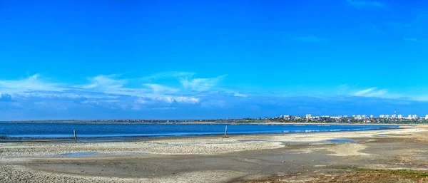 Essiccazione estuario vicino a Odessa, Ucraina — Foto Stock