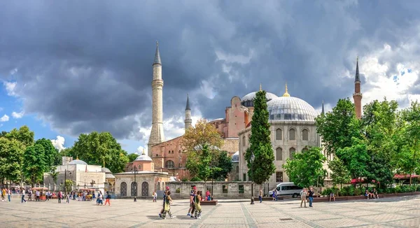 Museu Hagia Sophia em Istambul, Turquia — Fotografia de Stock
