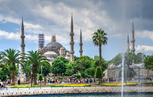 Sultan Ahmed Park, İstanbul, Türkiye — Stok fotoğraf