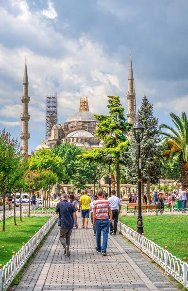 Sultan Ahmed Park, İstanbul, Türkiye — Stok fotoğraf