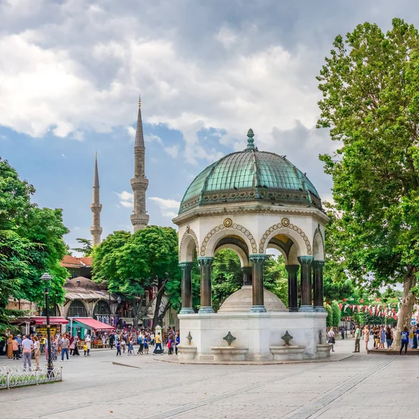 Fonte Alemã em Istambul, Turquia — Fotografia de Stock