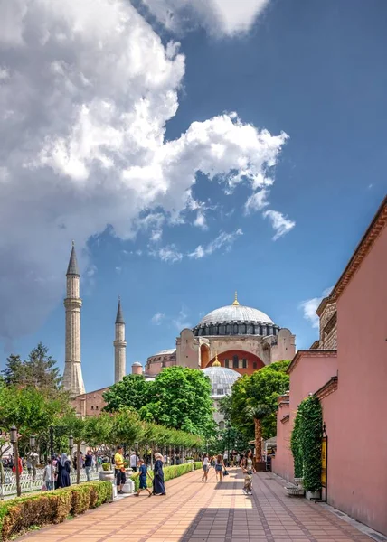 Museu Hagia Sophia em Istambul, Turquia — Fotografia de Stock