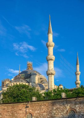 İstanbul 'daki mavi cami, hindi.