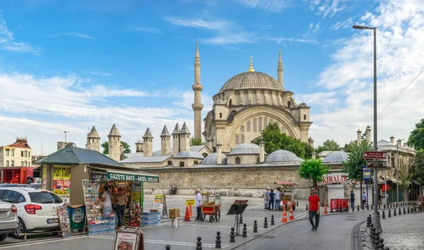 Nuruosmaniye mecset, Isztambul, Törökország — Stock Fotó