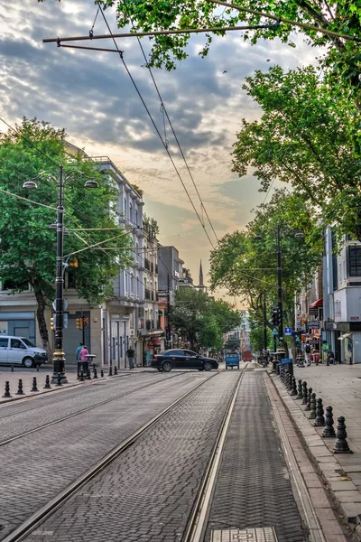 Улицы исторического центра Стамбула, Турция — стоковое фото