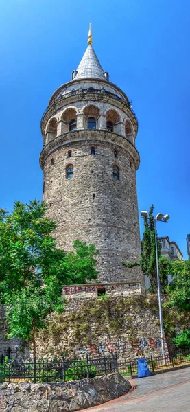 Galata tower in Istanbul, Turkey — Stock Photo, Image