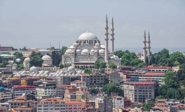 İstambul, Türkiye 'deki Süleyman Camii — Stok fotoğraf