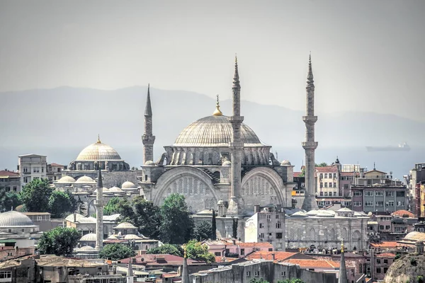 Mesquita de Suleymaniye em Istambul, Turquia — Fotografia de Stock