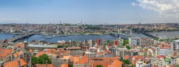 Vista panoramica sulla città di Istanbul in Turchia — Foto Stock