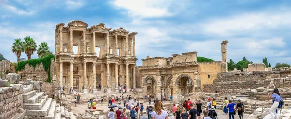 Efeso Turquía 2019 Ruinas Antigua Ciudad Éfeso Soleado Día Verano — Foto de Stock