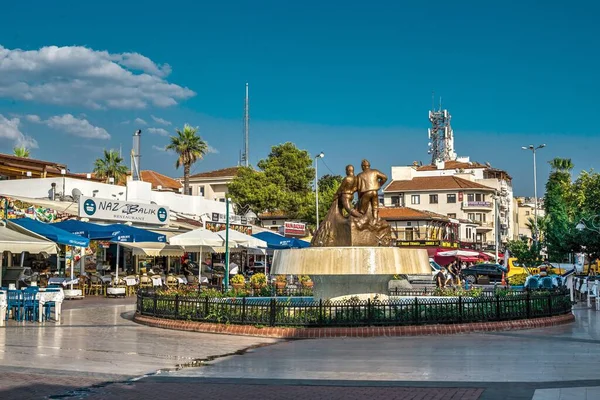 Kusadasi Turquia 2019 Resort Cidade Kusadasi Aydin Dia Ensolarado Verão — Fotografia de Stock