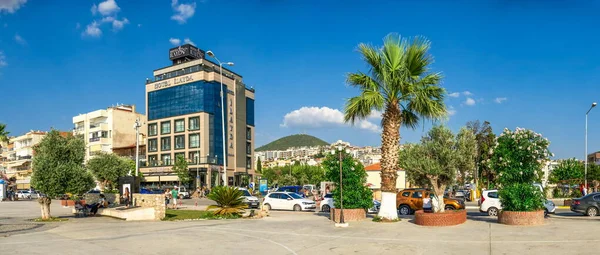 Kusadasi Turquia 2019 Resort Cidade Kusadasi Aydin Dia Ensolarado Verão — Fotografia de Stock