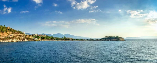 Vista Panorámica Costa Del Mar Icari Cerca Ciudad Kusadasi Provincia — Foto de Stock