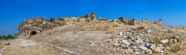Les Ruines Théâtre Antique Dans Ville Grecque Milet Turquie Par — Photo