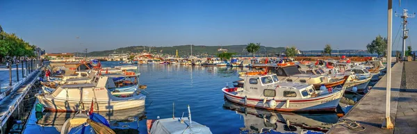 Canakkale Turquia 2019 Marina Embankment Cidade Canakkale Turquia Uma Manhã — Fotografia de Stock