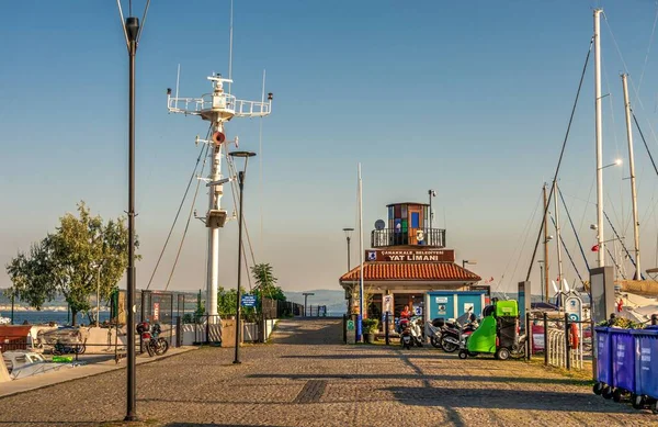 Canakkale Turkey 2019 Embankment Canakkale City Turkey Sunny Summer Morning — Stock Photo, Image