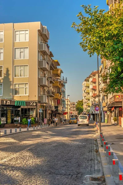 Canakkale Turquía 2019 Calles Ciudad Canakkale Turquía Una Soleada Mañana — Foto de Stock