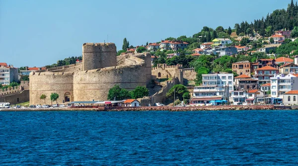 Canakkale Turquia 2019 Castelo Kilitbahir Fortaleza Lado Oeste Dardanelos Frente — Fotografia de Stock