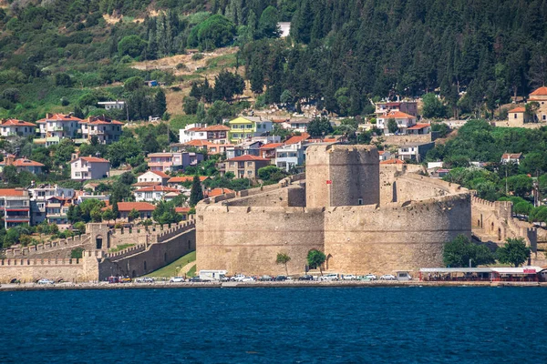 Canakkale Turquía 2019 Castillo Kilitbahir Fortaleza Lado Oeste Los Dardanelos —  Fotos de Stock