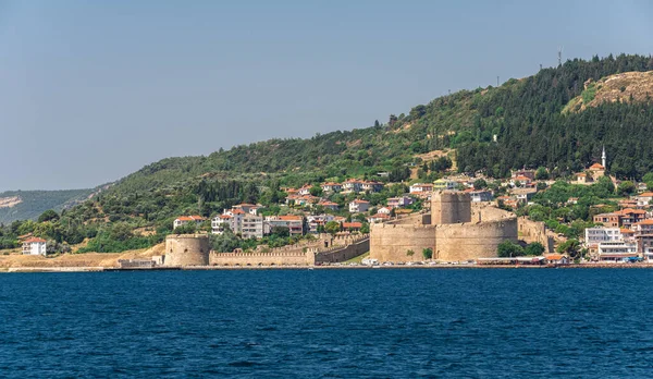 Canakkale Turquía 2019 Castillo Kilitbahir Fortaleza Lado Oeste Los Dardanelos —  Fotos de Stock