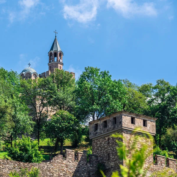 Catedral Patriarcal Santa Ascensión Dios Fortaleza Tsarevets Veliko Tarnovo Bulgaria —  Fotos de Stock