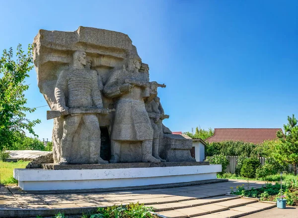 ウクライナのオデッサ近くのNerubayske村のパルチザン グローリーのカタコンブ記念館 — ストック写真